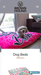 Mobile Screenshot of brownhoundpet.com